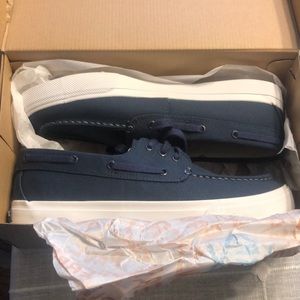 NIB Sperry Bermuda Canvas Boat Shoes, Men’s Size 12